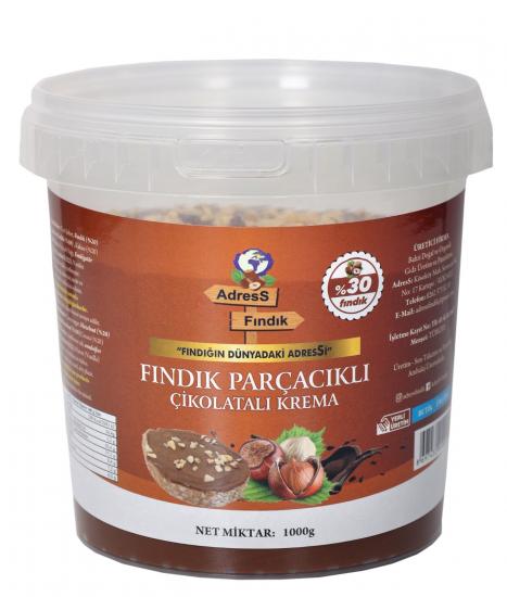 FINDIK PARÇACIKLI ÇİKOLATALI KREMA 1 Kg