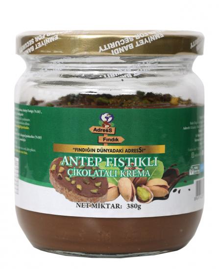 ANTEP FISTIKLI ÇİKOLATALI KREMA 400 g